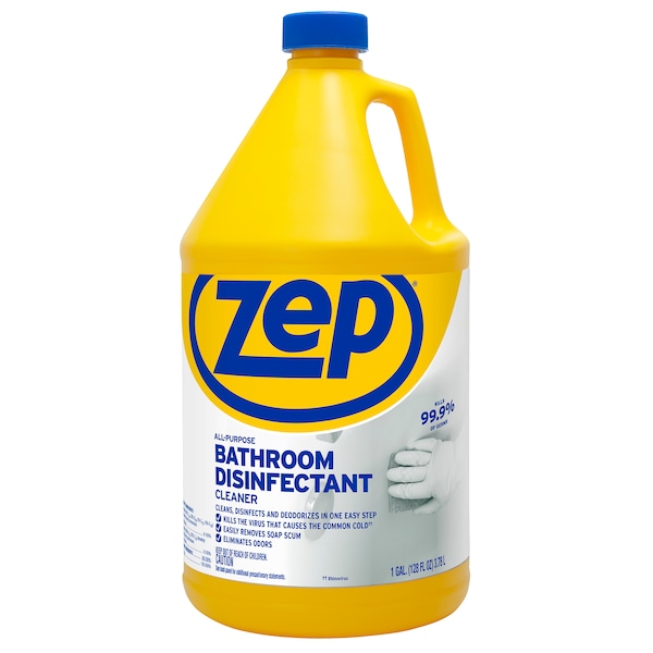 Zep All Purpose Disinfectant Cleaner, 1 Gal, PK4 ZUAPBD128 Zoro